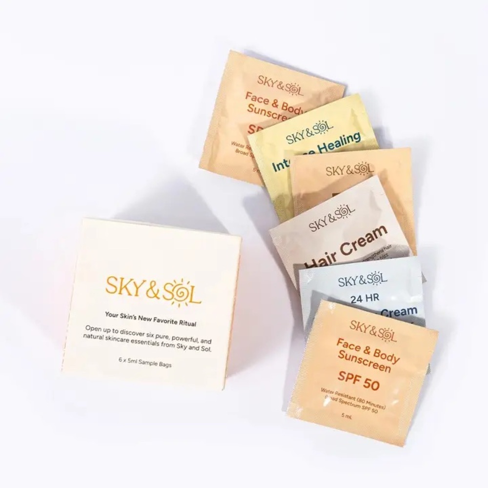 Suncare Sample Set - Cream and Multi-Color